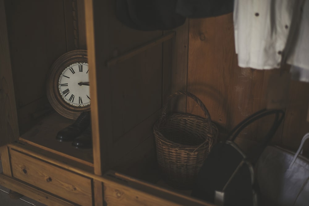 Antique store shelf